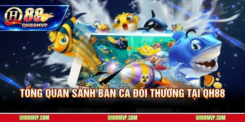Sảnh bắn cá QH88 phục vụ hơn 5 triệu tài khoản với tỷ lệ quy đổi minh bạch